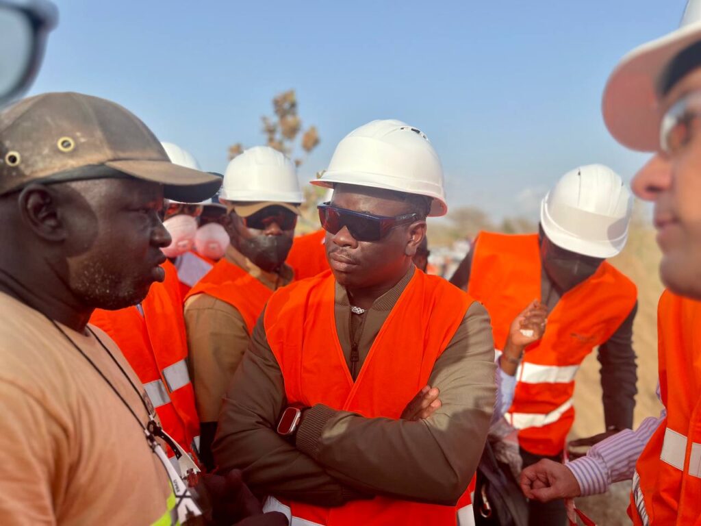 Visite institutionnelle d'une carrière au Sénégal